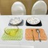Heat Resistant Silicone Table Mat Rectangle Waterproof Pot Liners Dining Pad Tableware Home & Kitchen Gadget accessories