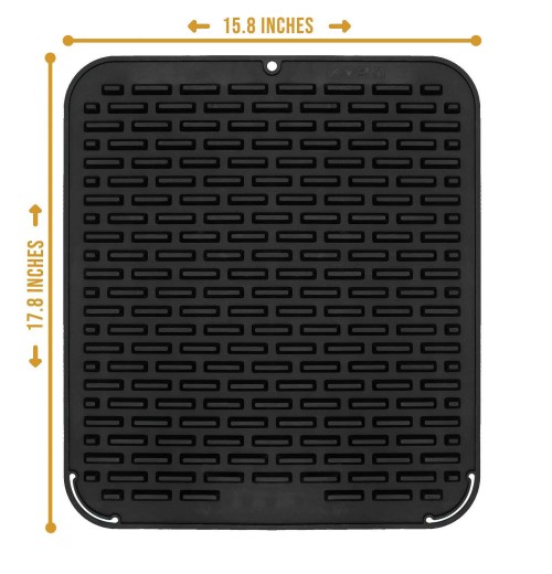 PH-006 Most Popular Deep Ridges Kitchen Counter Mat Silicone Dish Drying Mat PH-006 Most Popular Deep Ridges Kitchen Counter Mat Silicone Dish Drying Mat